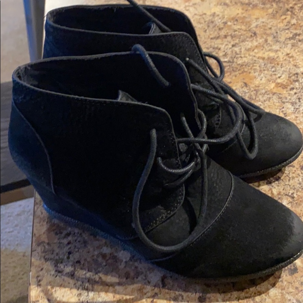 Black booties